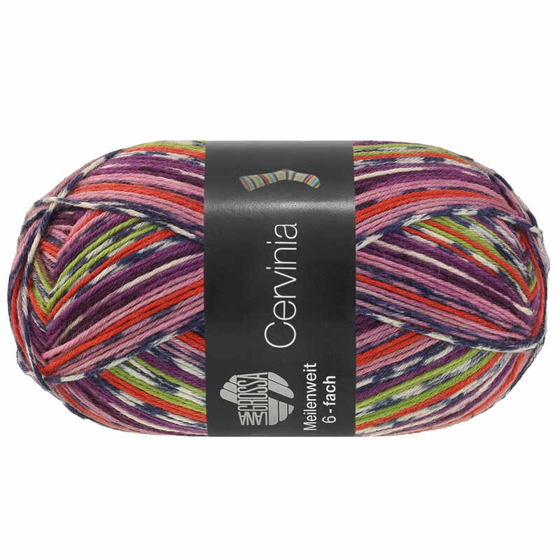 Lana Grossa Meilenweit 6-fach 150 Cervinia Farbe 9757
