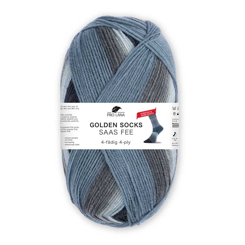 Golden Socks Stretch Saas Fee Farbe 433-04