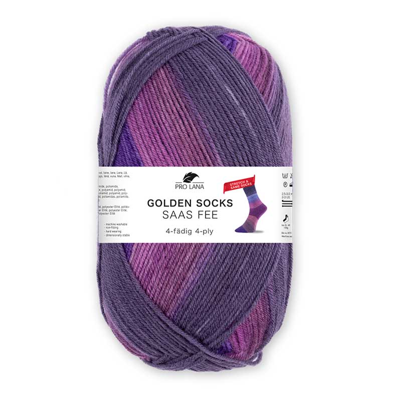 Golden Socks Stretch Saas Fee Farbe 433-06