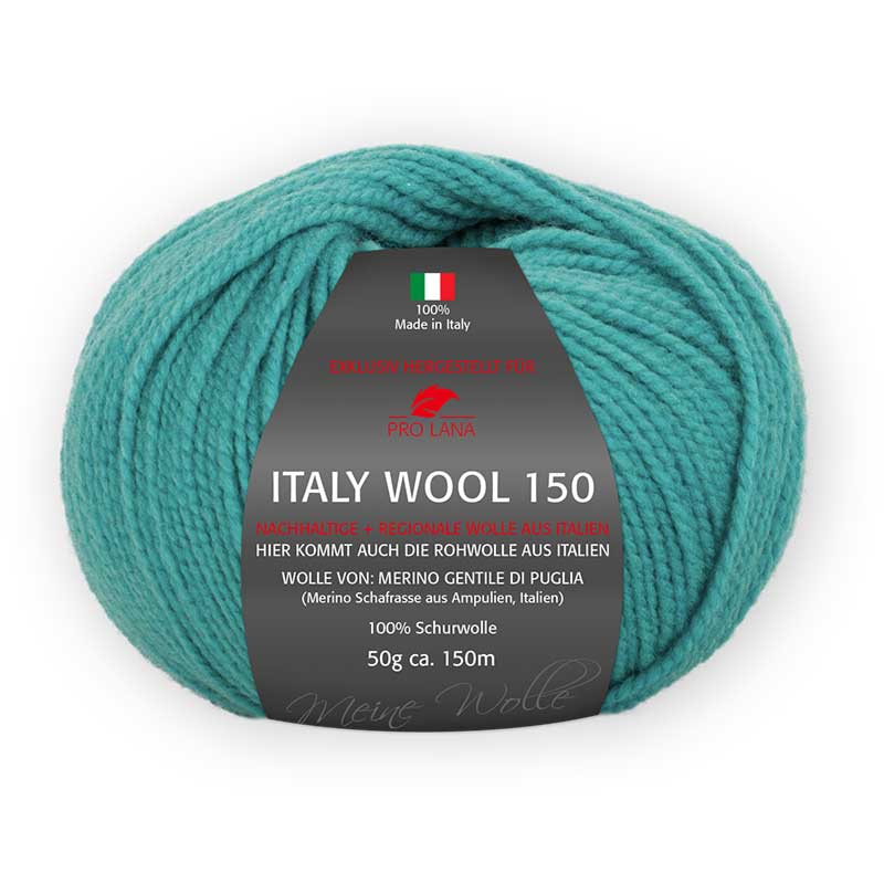 Pro Lana Italy Wool 150 Farbe 163 türkis