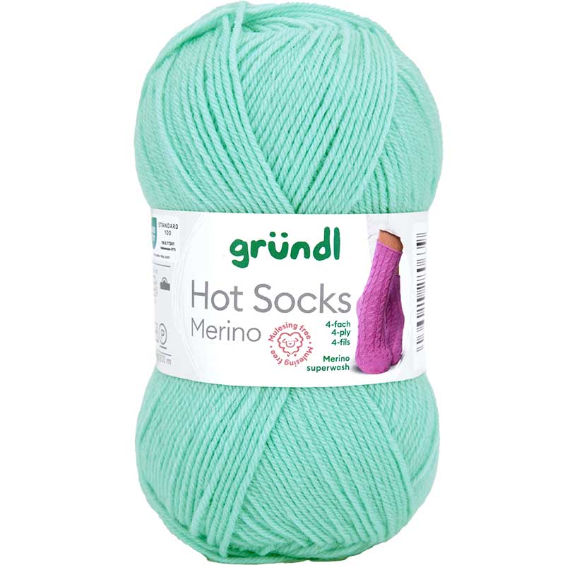 Gruendl Hot Socks Merino Farbe 05 mint
