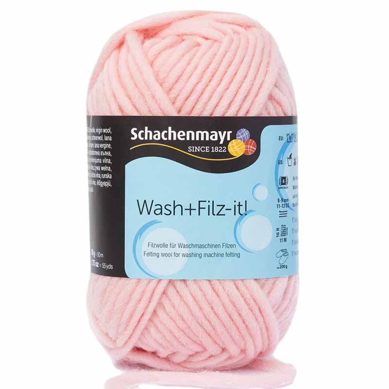 Schachenmayr Wash+Filz-it! Farbe 40 rosa