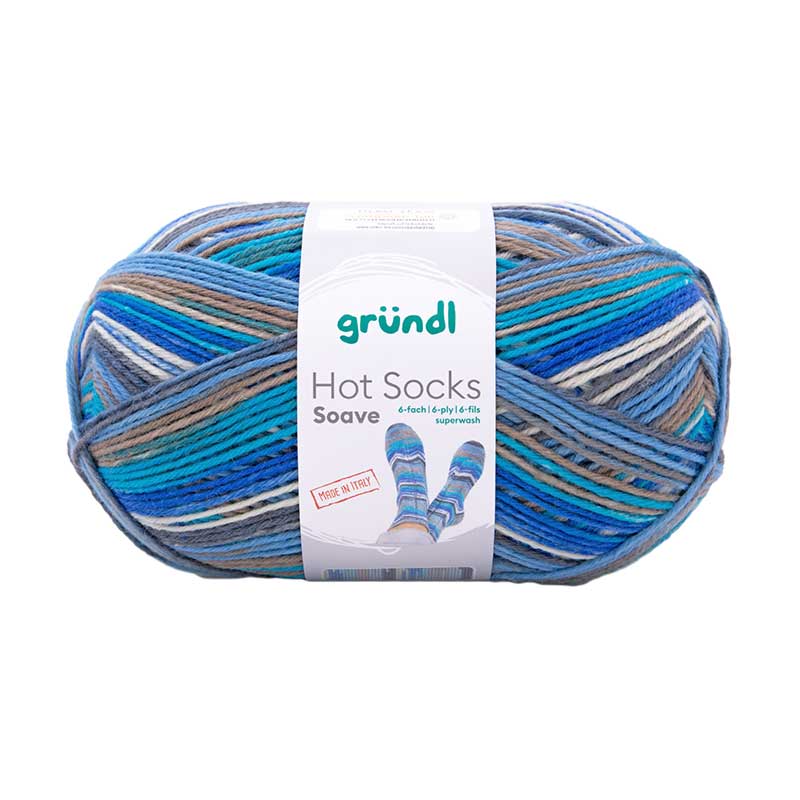 Gruendl Hot Socks Soave 6-fach Farbe 8