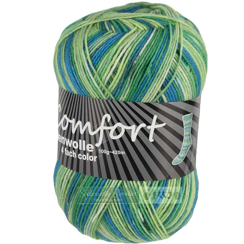 Comfort Sockenwolle Color Gardentime Farbe 05-524