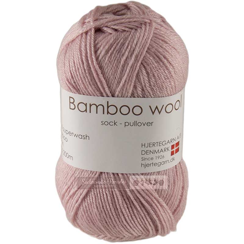 Hjertegarn Bamboo wool Farbe 6995 rosa