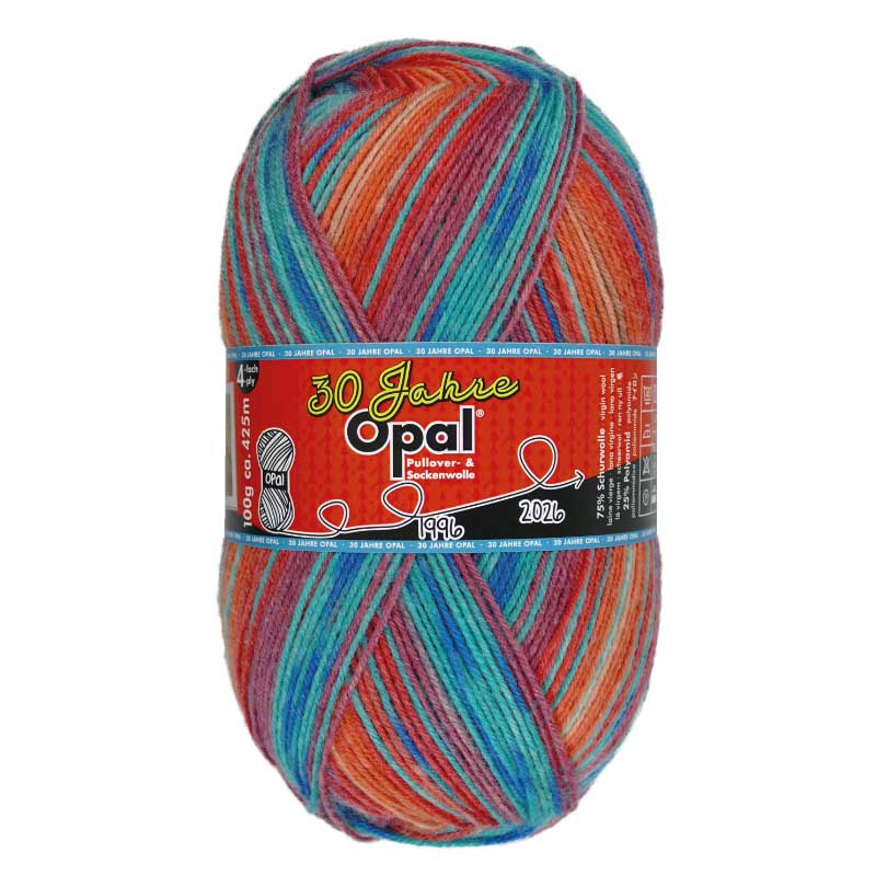 Opal 30 Jahre - 4250 Meter - das kunterbunte Kilo (11743) 4-fach