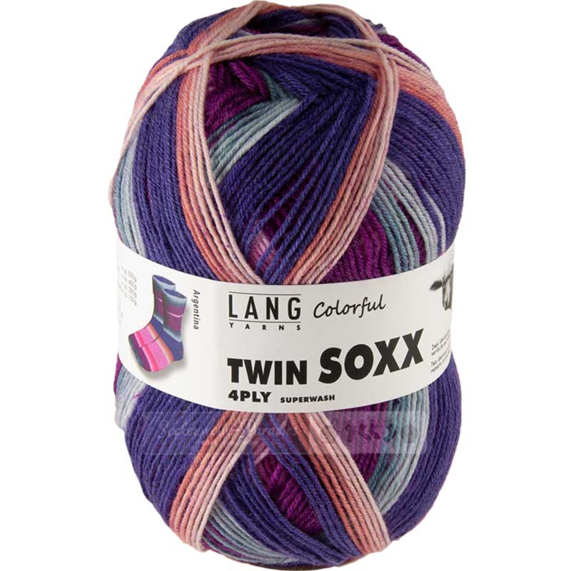 Lang Yarns Twin Soxx Colorful Farbe 320 Argentina