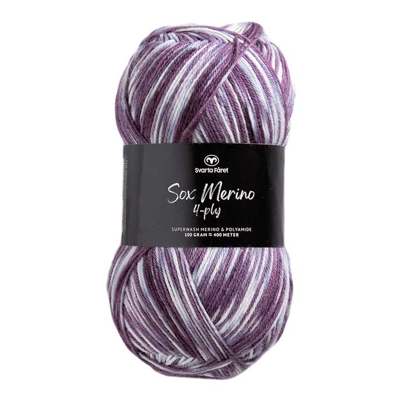 Svarta Fåret Sox Merino Color 444012