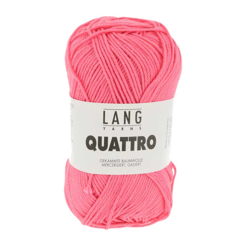 Lang Yarns Quattro Farbe 0229 kaugummi