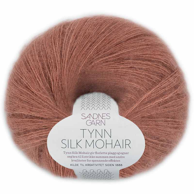 Sandnes Tynn Silk Mohair 3553 staub-pflaumenrosa