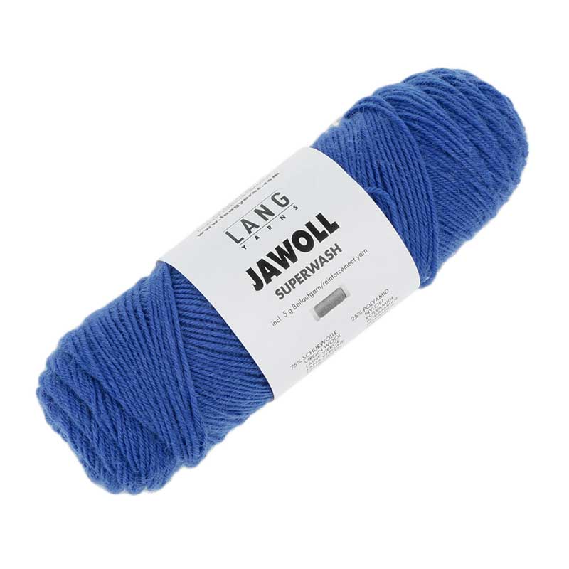 Lang Yarns Jawoll Uni Farbe 0210 persisch blau