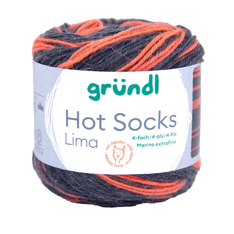 Gruendl Hot Socks Lima 4-fach Farbe 03