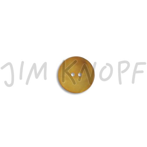 Jim Knopf Agoya Knopf 18mm Farbe gelb 11