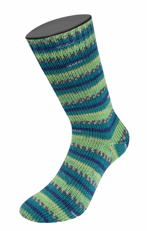 Lana Grossa Meilenweit 6-fach 150 Freddo Farbe 9736