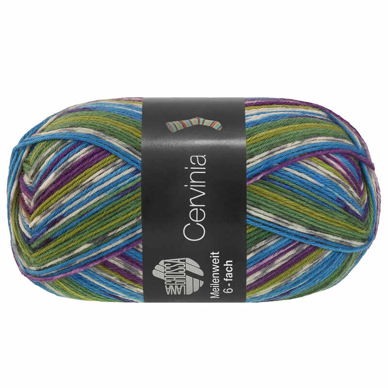 Lana Grossa Meilenweit 6-fach 150 Cervinia Farbe 9759