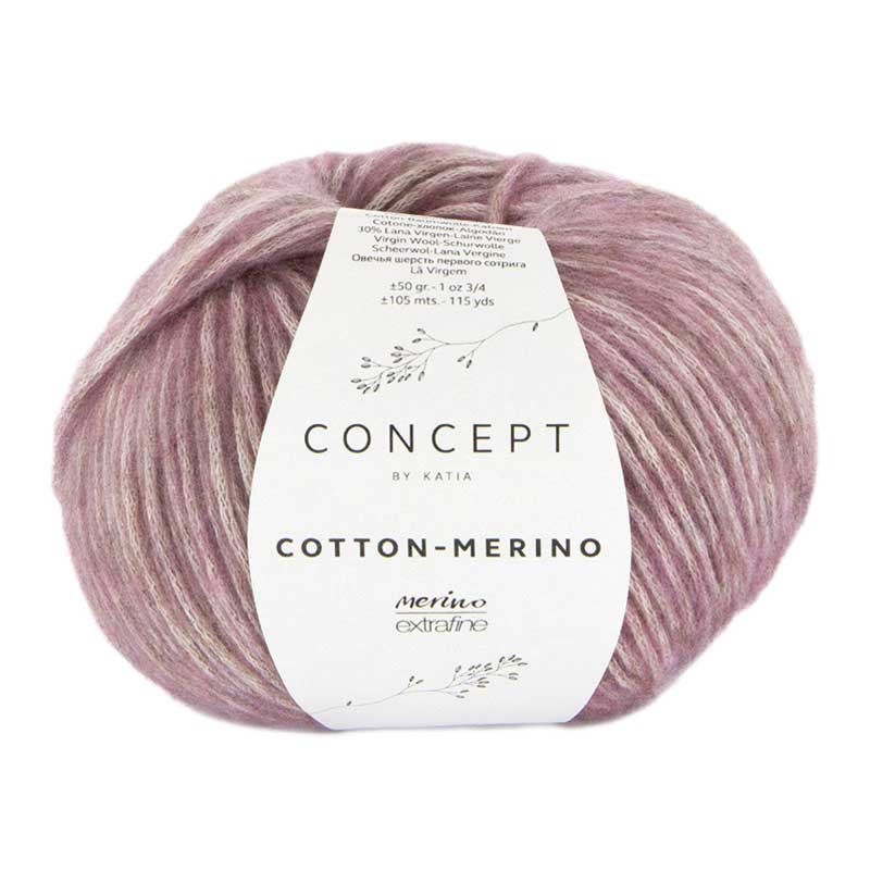 Katia Concept Cotton Merino Farbe 143 pastellviolett