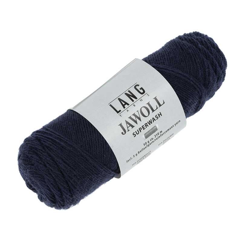 Lang Yarns Jawoll Uni Farbe 0025 navy
