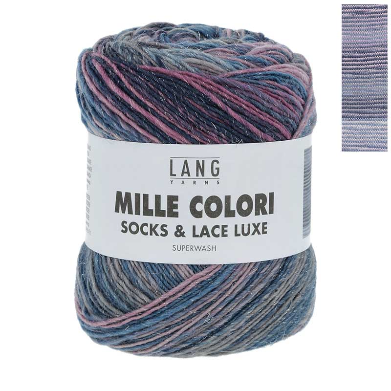 Lang Yarns Mille Colori Socks & Lace Luxe Farbe 202