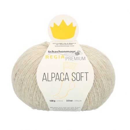 Regia Premium Alpaca Soft natur meliert (00002)