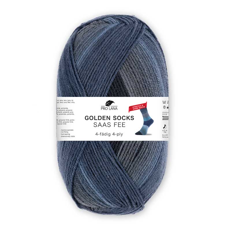 Golden Socks Stretch Saas Fee Farbe 433-02
