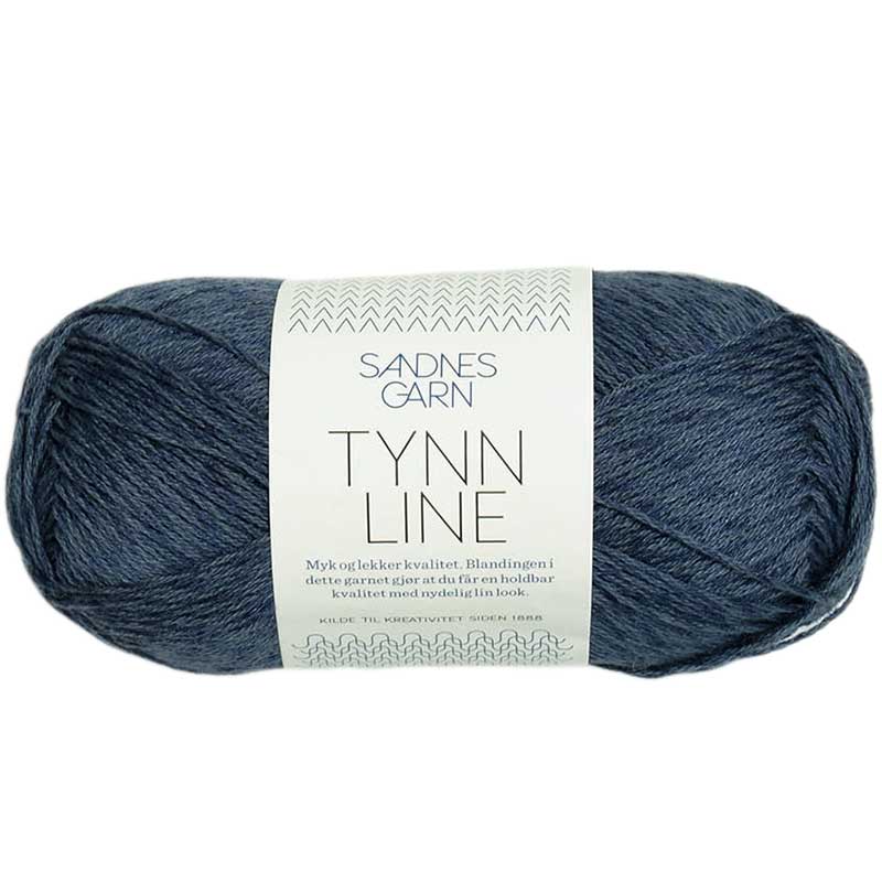 Sandnes Tynn Line Farbe 6061 dunkel blaugrau