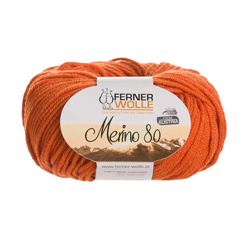 Ferner Merino 80 Fb. 337 orange