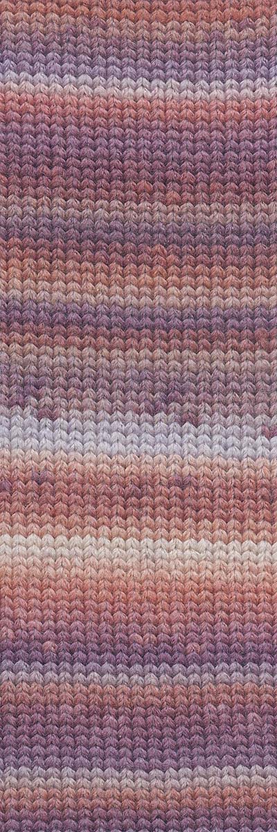 Lang Yarns Wooladdicts Mystery Farbe 17 turquoise-orange-sand