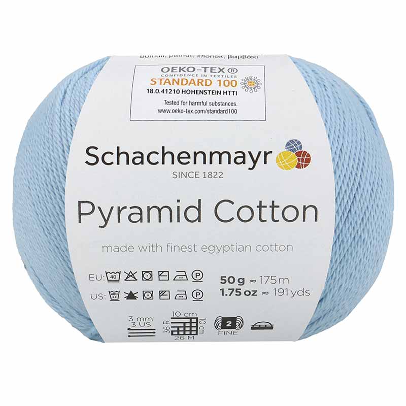Schachenmayr Pyramid Cotton 052 hellblau