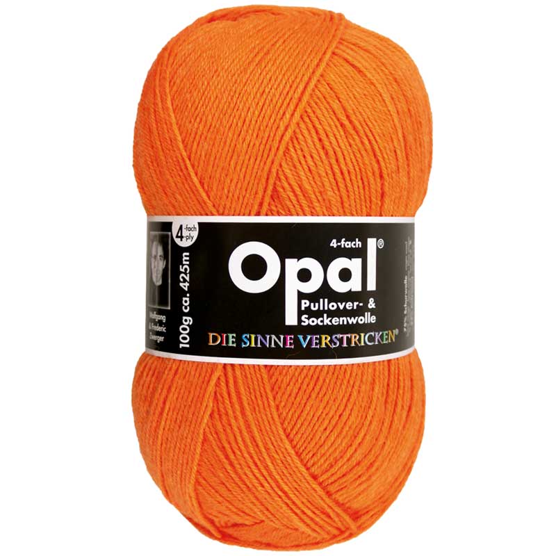 Opal Uni 4-fach 2013 neon orange