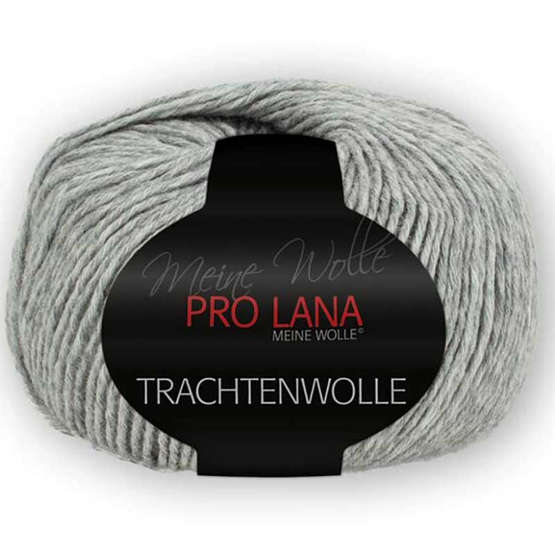 ProLana Trachtenwolle 8-fach Farbe 91 hellgrau meliert