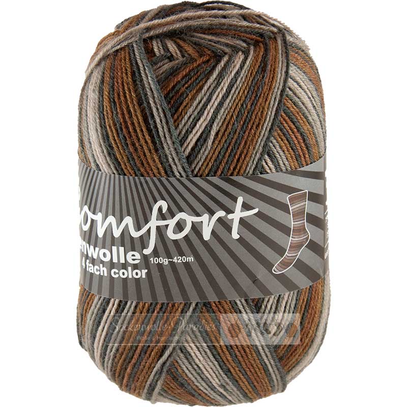 Comfort Sockenwolle Color Melody Farbe 08-223