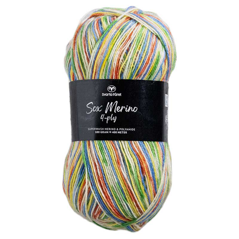 Svarta Fåret Sox Merino Color 444021