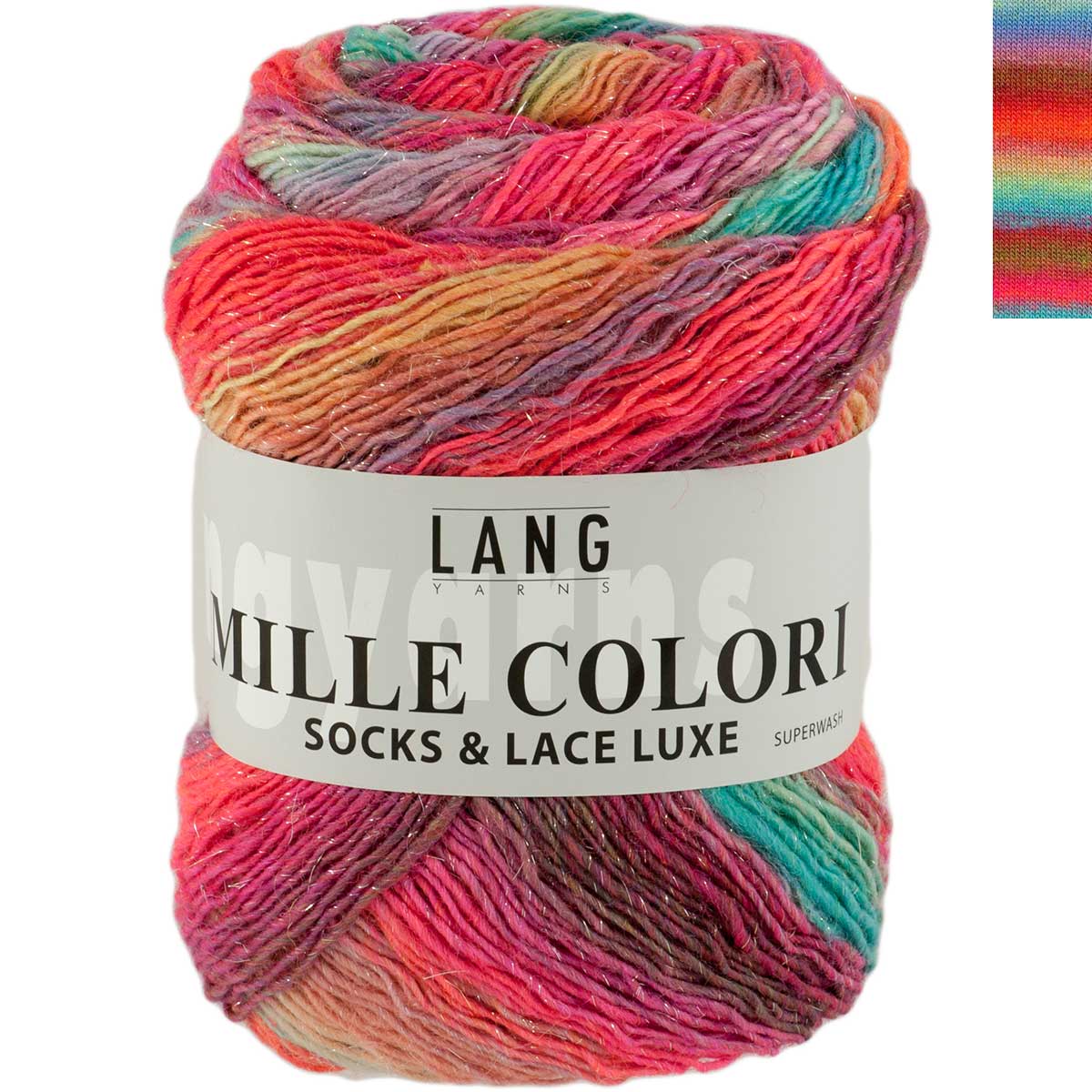 Lang Yarns Mille Colori Socks & Lace Luxe Farbe 51