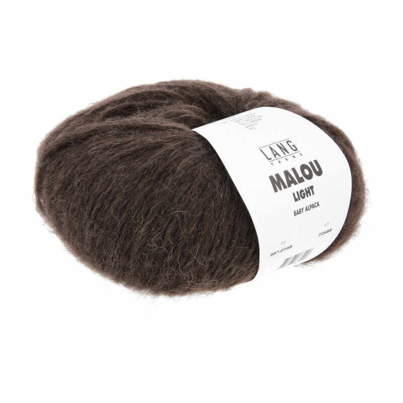 Lang Yarns Malou Light Farbe  168 schokolade
