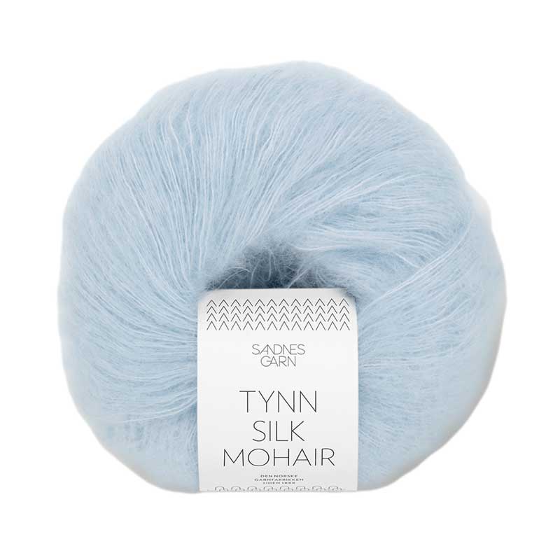 Sandnes Tynn Silk Mohair 6012 hell blau