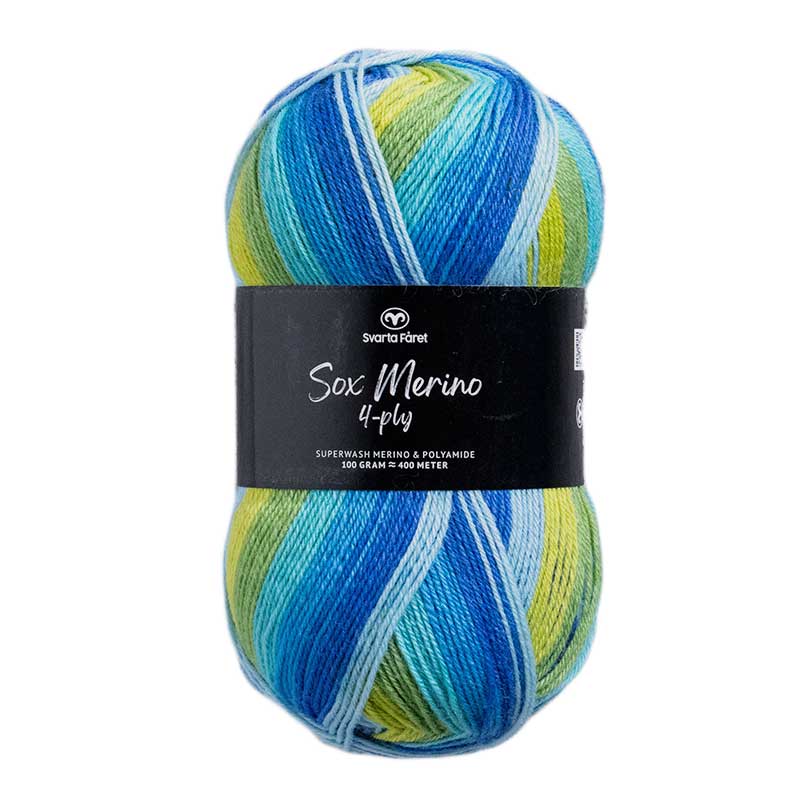 Svarta Fåret Sox Merino Color 444023
