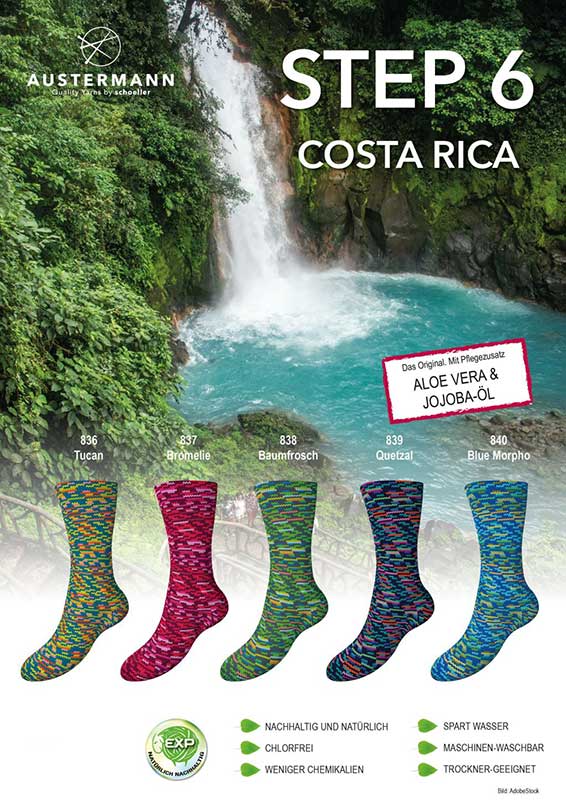 Austermann Step 6 Costa Rica Fb. 836 Tucan