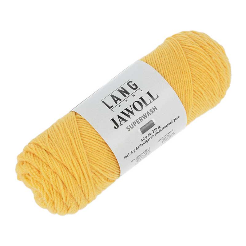 Lang Yarns Jawoll Uni Farbe 0043 gelb