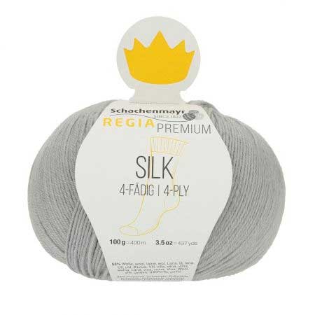 Regia Premium Silk silbergrau (00051)