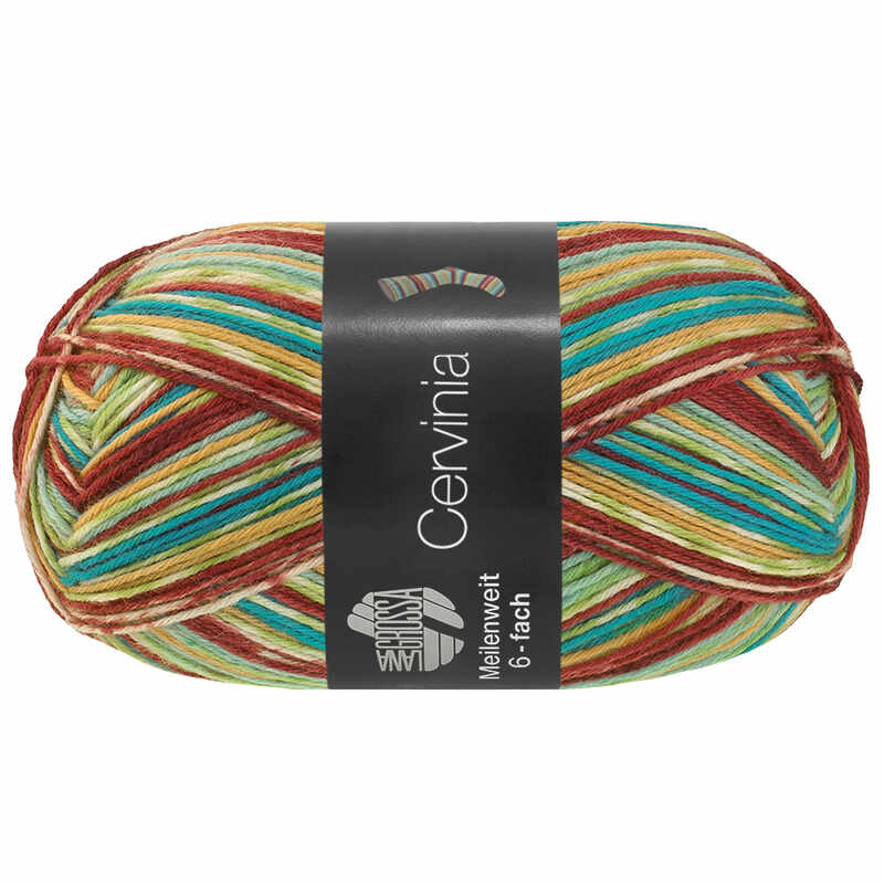 Lana Grossa Meilenweit 6-fach 150 Cervinia Farbe 9755