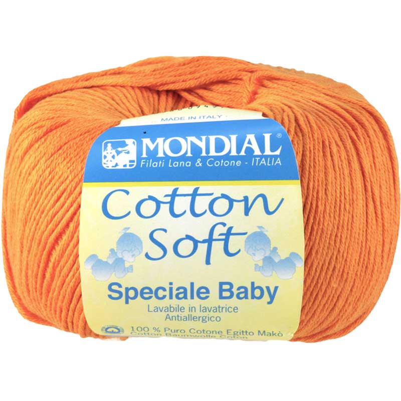 Mondial Cotton soft Speciale Baby Fb.122 orange
