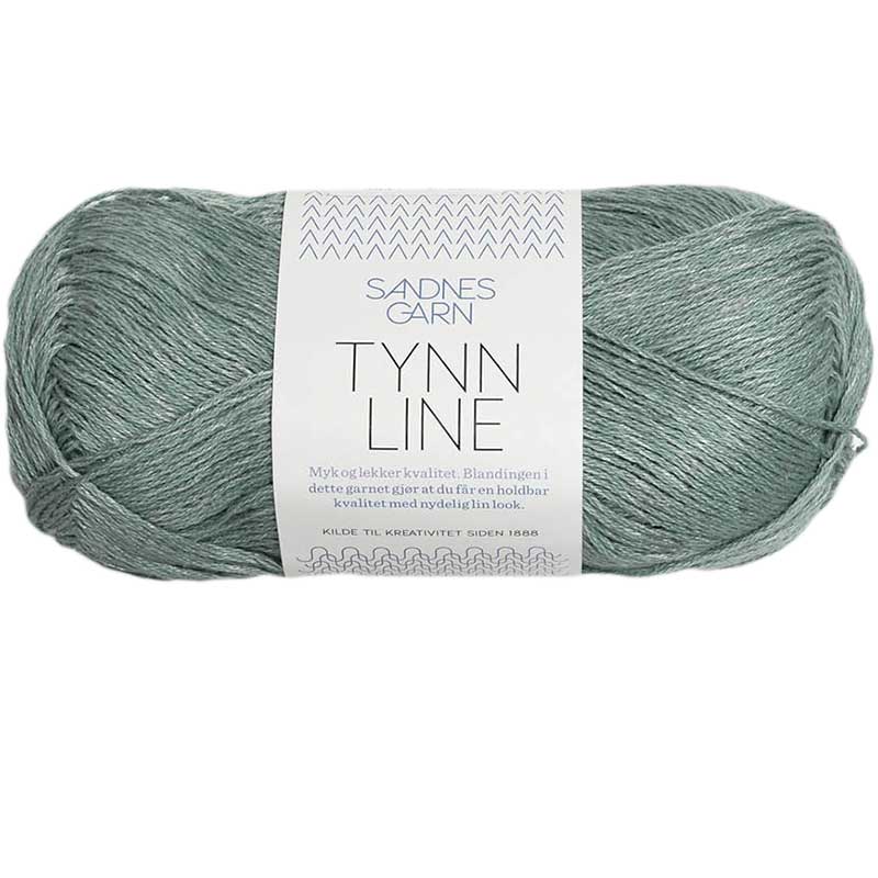 Sandnes Tynn Line Farbe 6841 aqua dunkel