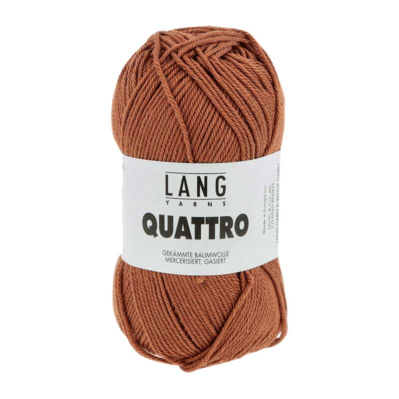 Lang Yarns Quattro Farbe 0115 cognac