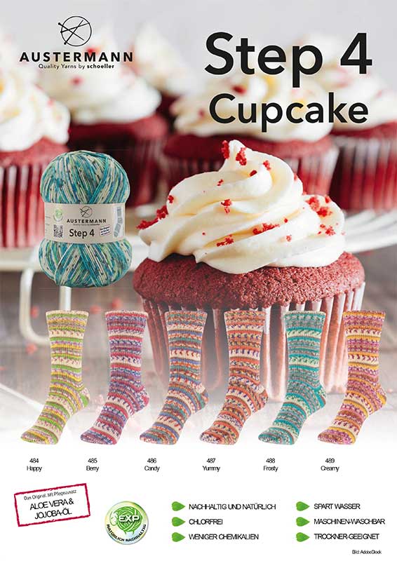 Austermann Step 4 Cupcake Farbe 485 Berry