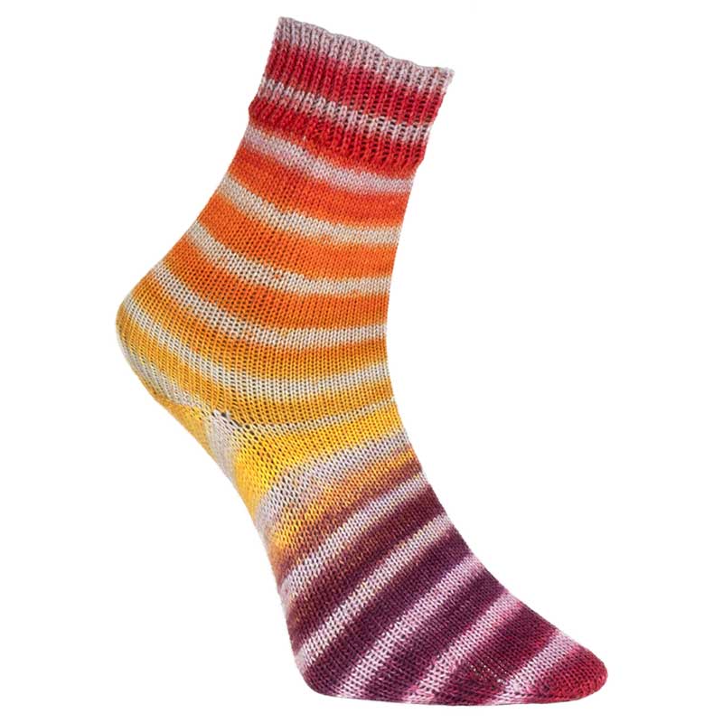Woolly Hugs Paint Socks - 200 gelb/orange