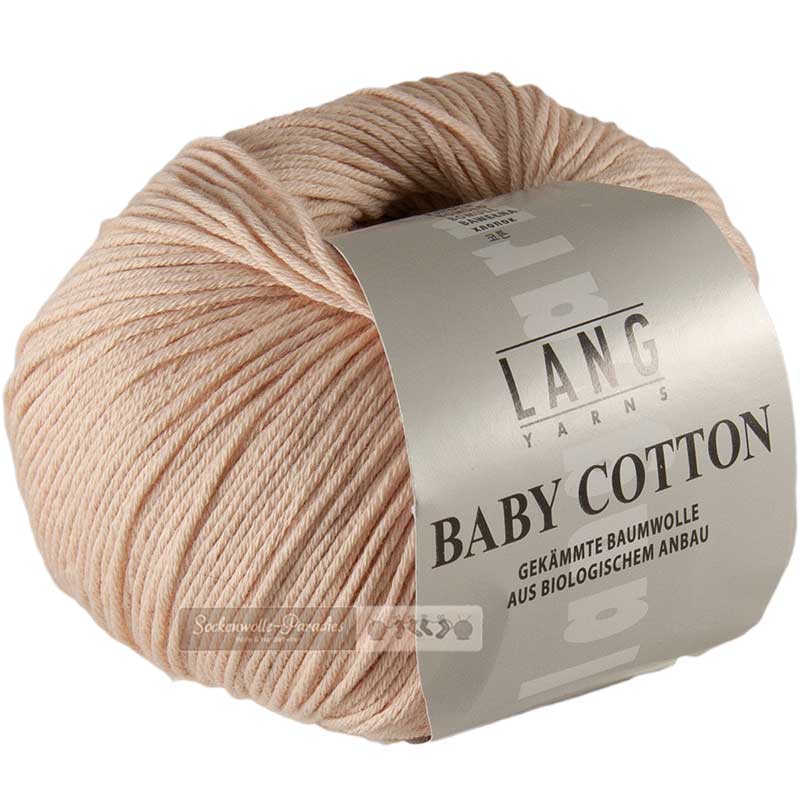 Lang Yarns Baby Cotton Farbe 0309 lachs hell