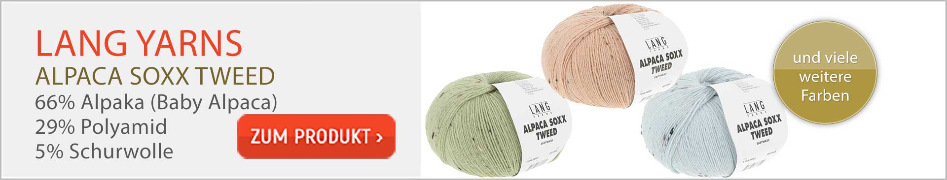 Lang Yarns Alpaca Soxx Tweed