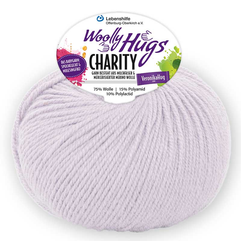 Woolly Hugs Charity  Fb. 41  flieder