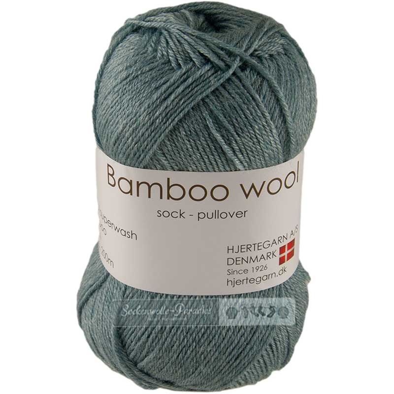 Hjertegarn Bamboo wool Farbe 4408 salbei