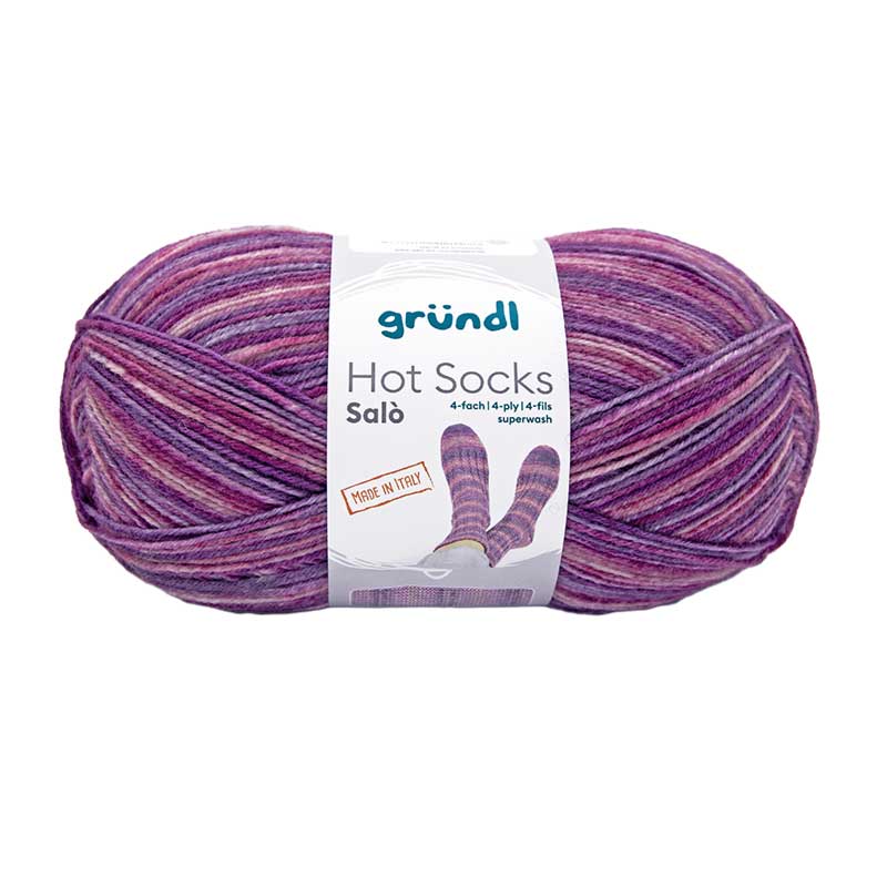 Gruendl Hot Socks Saló 4-fach Farbe 02